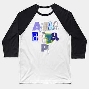 Alpha Delta Pi Baseball T-Shirt